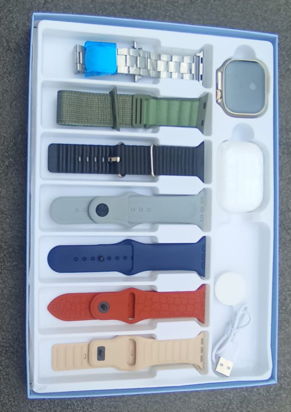 ULTR 2 SMART WATCH Mk-C100 (New Model) 11 in 1 - Image 4